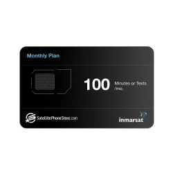 IsatPhone 100 Minute Monthly Plan