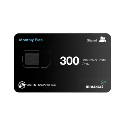 IsatPhone 300 Shared Minute Monthly Plan