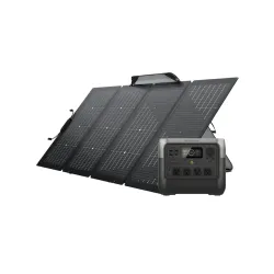 EcoFlow RIVER 2 Pro + 220W Portable Solar Panel