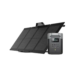 EcoFlow DELTA 2 + 110W Portable Solar Panel