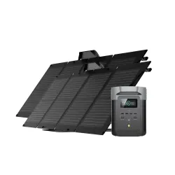 EcoFlow DELTA 2 + 2x 110W Portable Solar Panel