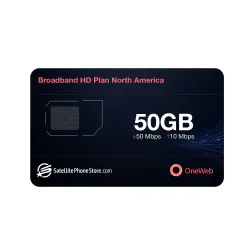 OneWeb Broadband.HD 50/10/50B - 50/10Mbps 50GB North America