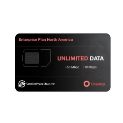 OneWeb Enterprise 50/10/U12 - Unlimited Data 50/10Mbps - CIR 10/2 North America