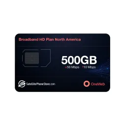 OneWeb Broadband.HD 50/10/500B - 50/10Mbps 500GB North America