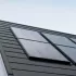 EcoFlow 100W Rigid Solar Panel on a Roof