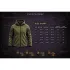 EscapeZone Men Tactical Hoodie Military Green - Extra Large